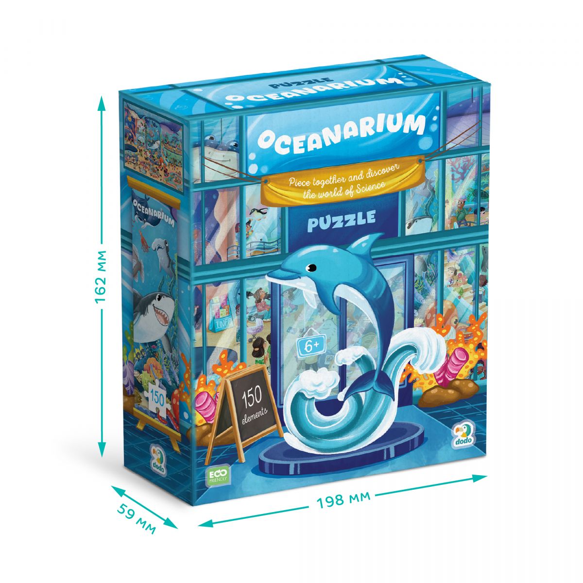 Пазл «Музей Океанаріум», 150 елементів  фото 5