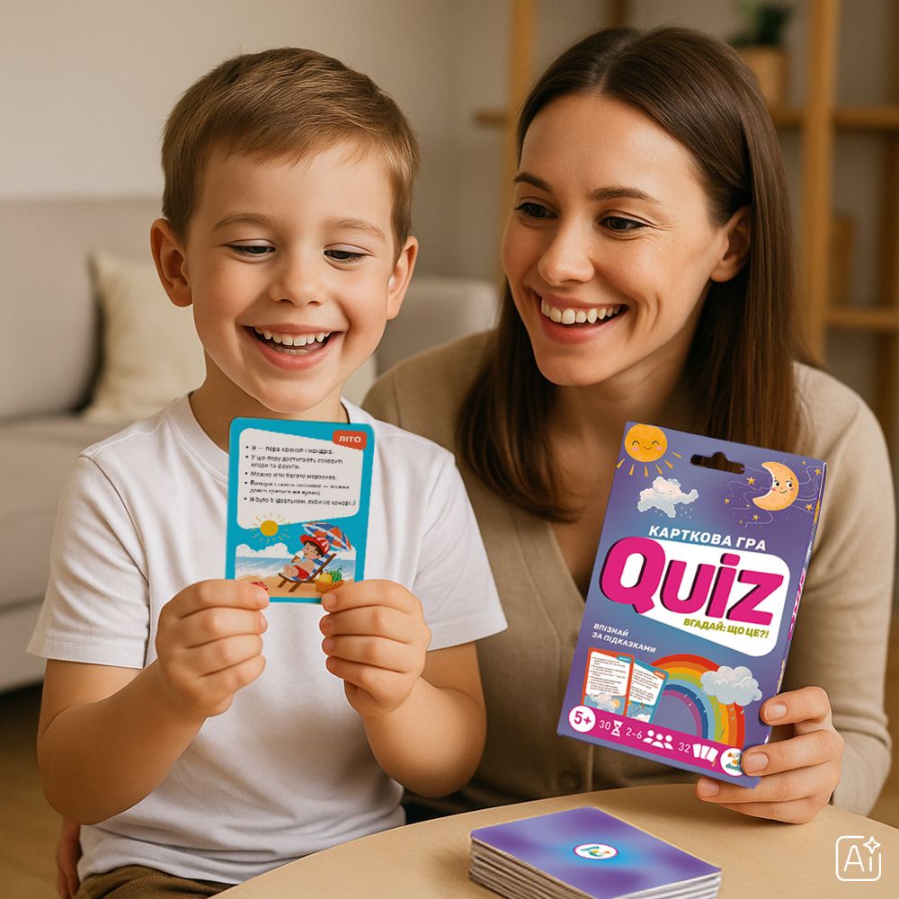 Карткова гра «Вікторина: Вгадай: що це?!»  фото 5