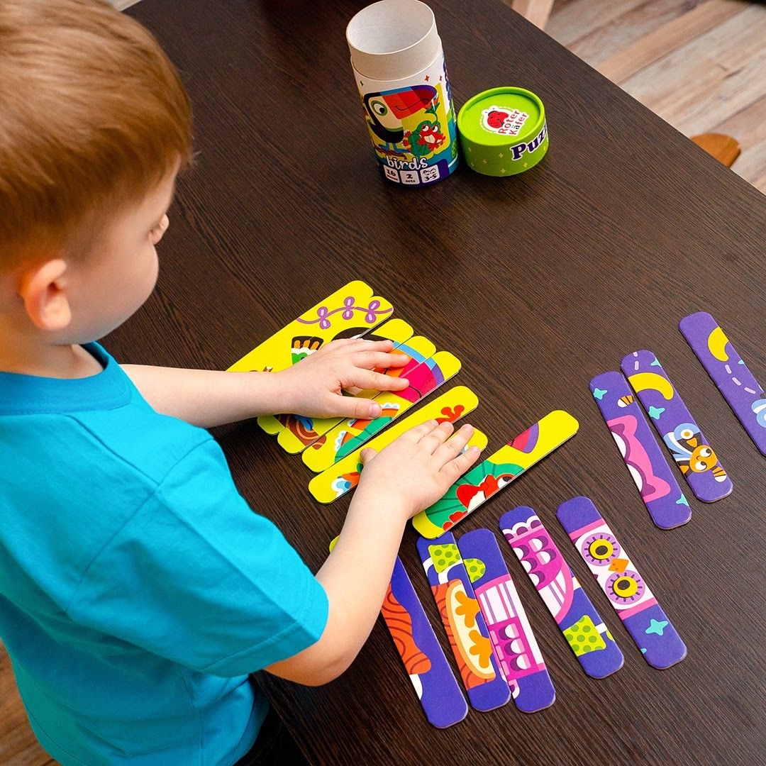 Гра настільна "Пазли палички: Пташки"  фото 5