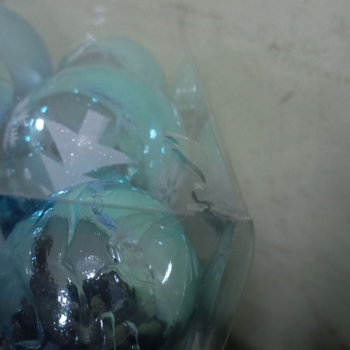 Уценка.  Новорічні прикраси C 67569 (32) 34 штуки, кульки, у слюді   - Повреждена упаковка,  фото 5