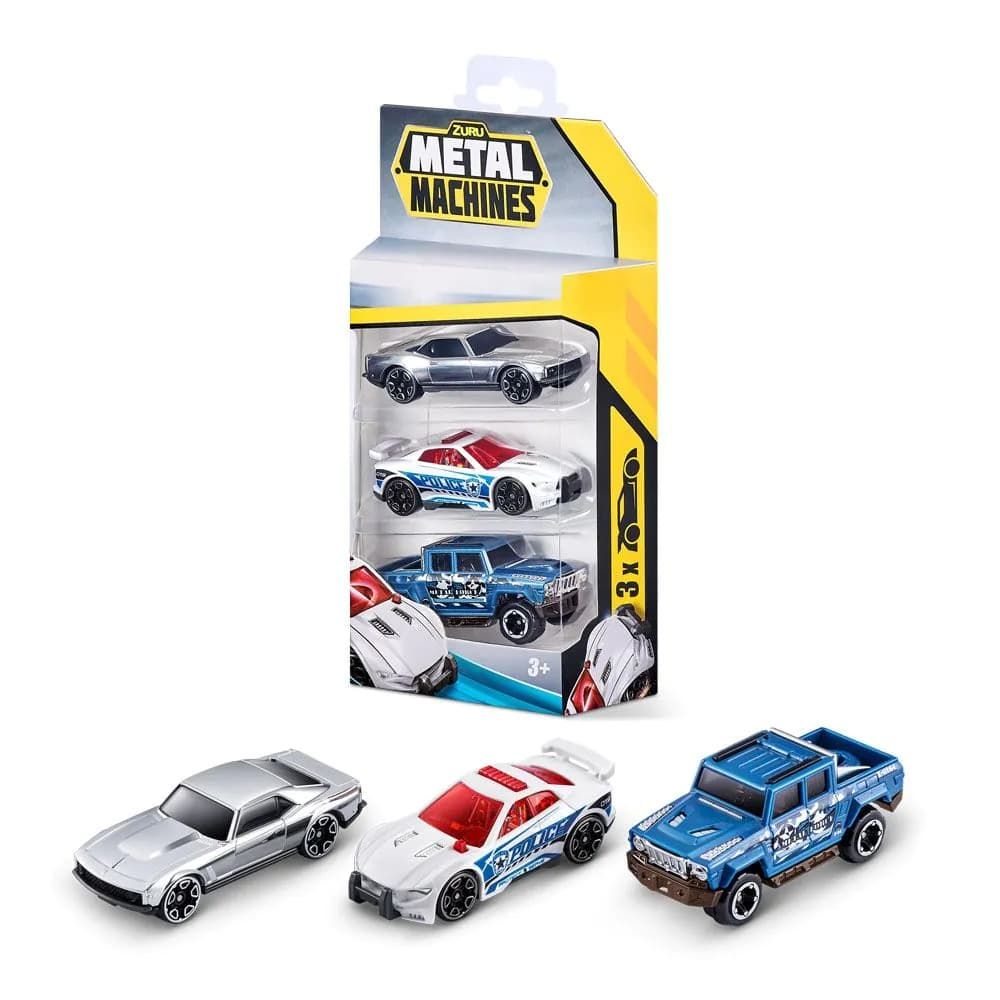 Машинка в асортименті METAL MACHINES CARS  (3 шт)  фото 5