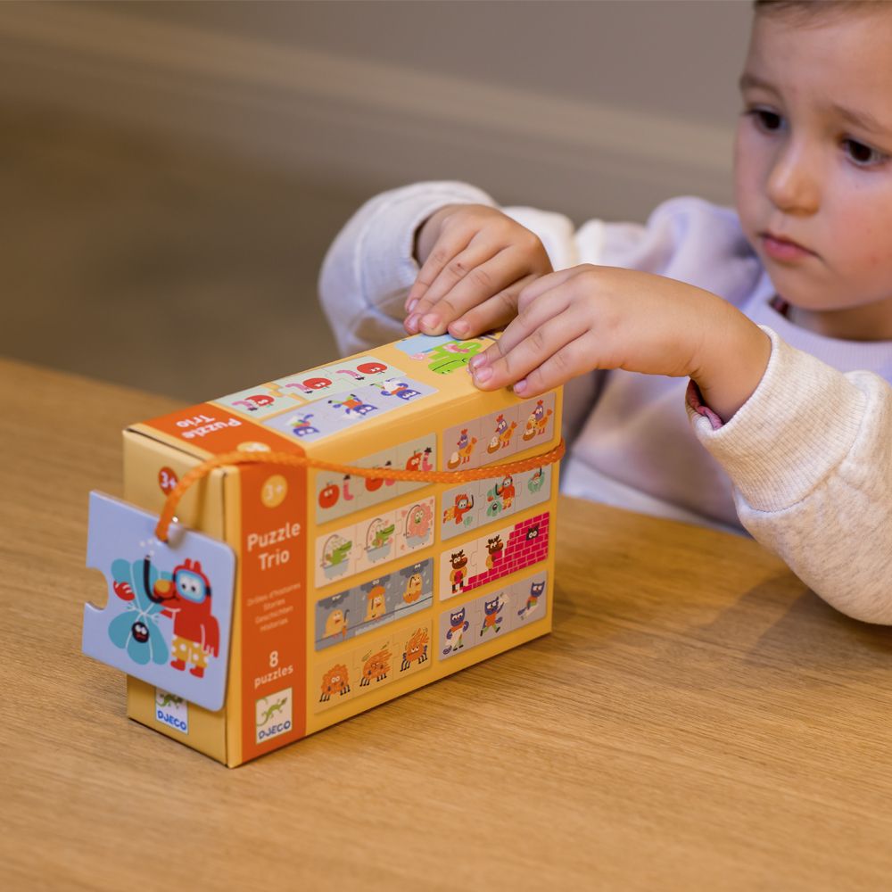 Тріо-пазл DJECO "Історії"  фото 5