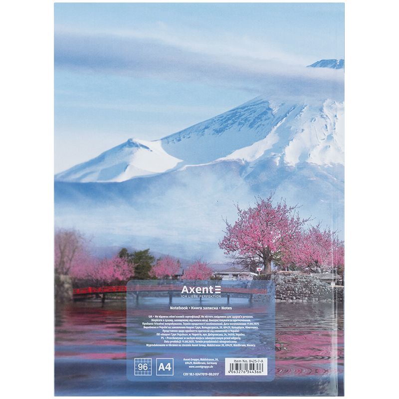 Книга записна А4-, 203*273 мм,96арк. , кліт. , City, Tokyo  фото 5