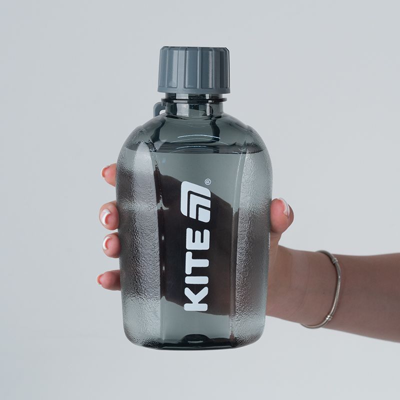 Бутылка для воды, 650 мл, серая  фото 5