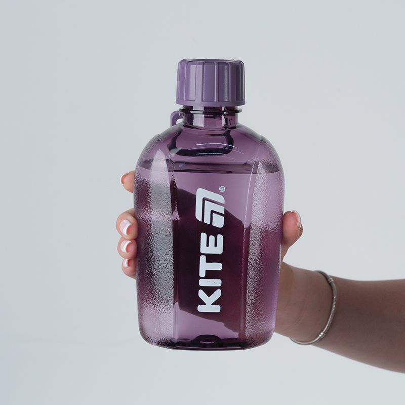 Бутылка для воды, 650 мл, фиолетовая  фото 5