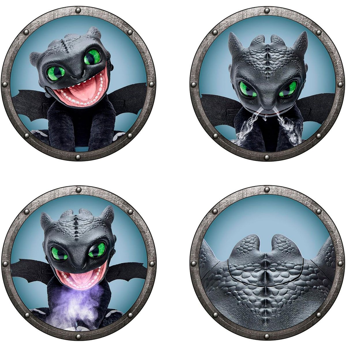 Інтерактивна м'яка іграшка Puppetronic by Real FX - Беззубик  фото 5