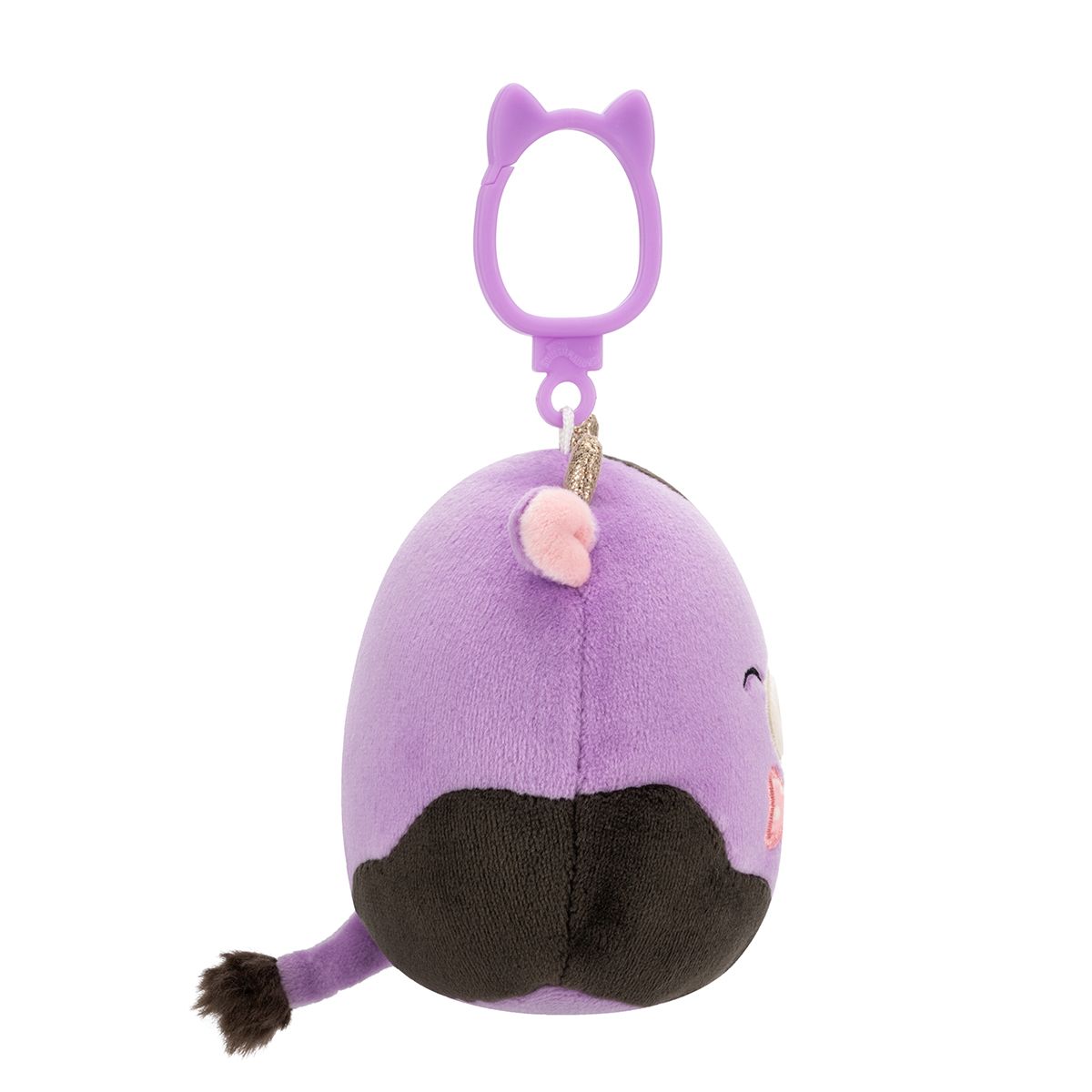 М'яка іграшка на кліпсі Squishmallows – Корівка Олексі  фото 5
