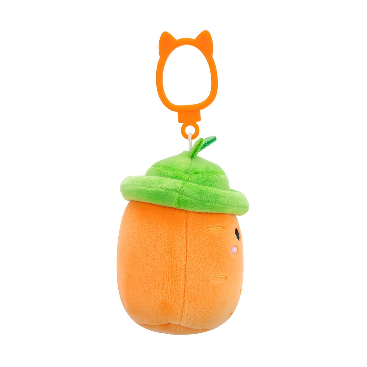 М'яка іграшка на кліпсі Squishmallows – Морквинка Кароліна  фото 5