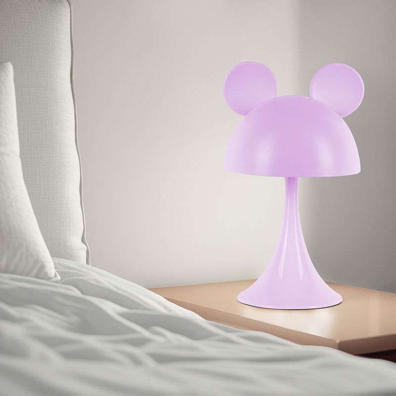 Светильник-ночник LED с аккумулятором SImple Mouse, фиолетов  фото 5