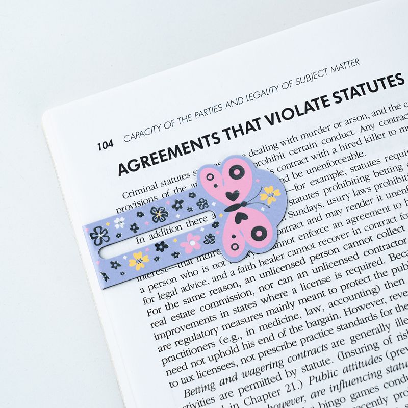 Набір магнітних закладок-індикаторів Butterfly  фото 5