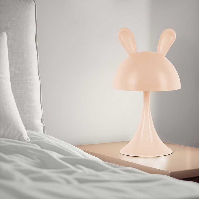 Світильник-нічник LED з акумулятором Simple Bunny, персиковий  фото 5