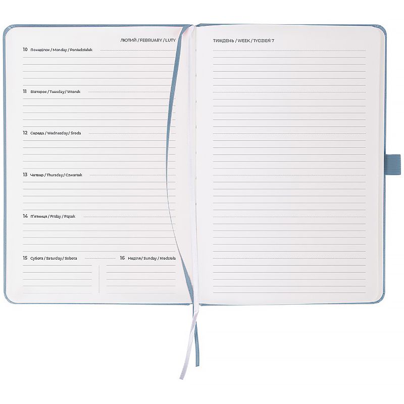 Щотижневик 2026 Prime Strong, 145*210, сірий  фото 5