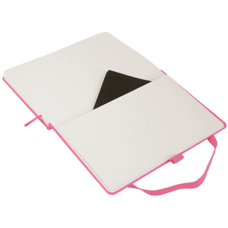 Книга записна Partner, 125*195, 96арк, кліт, рожева  фото 5