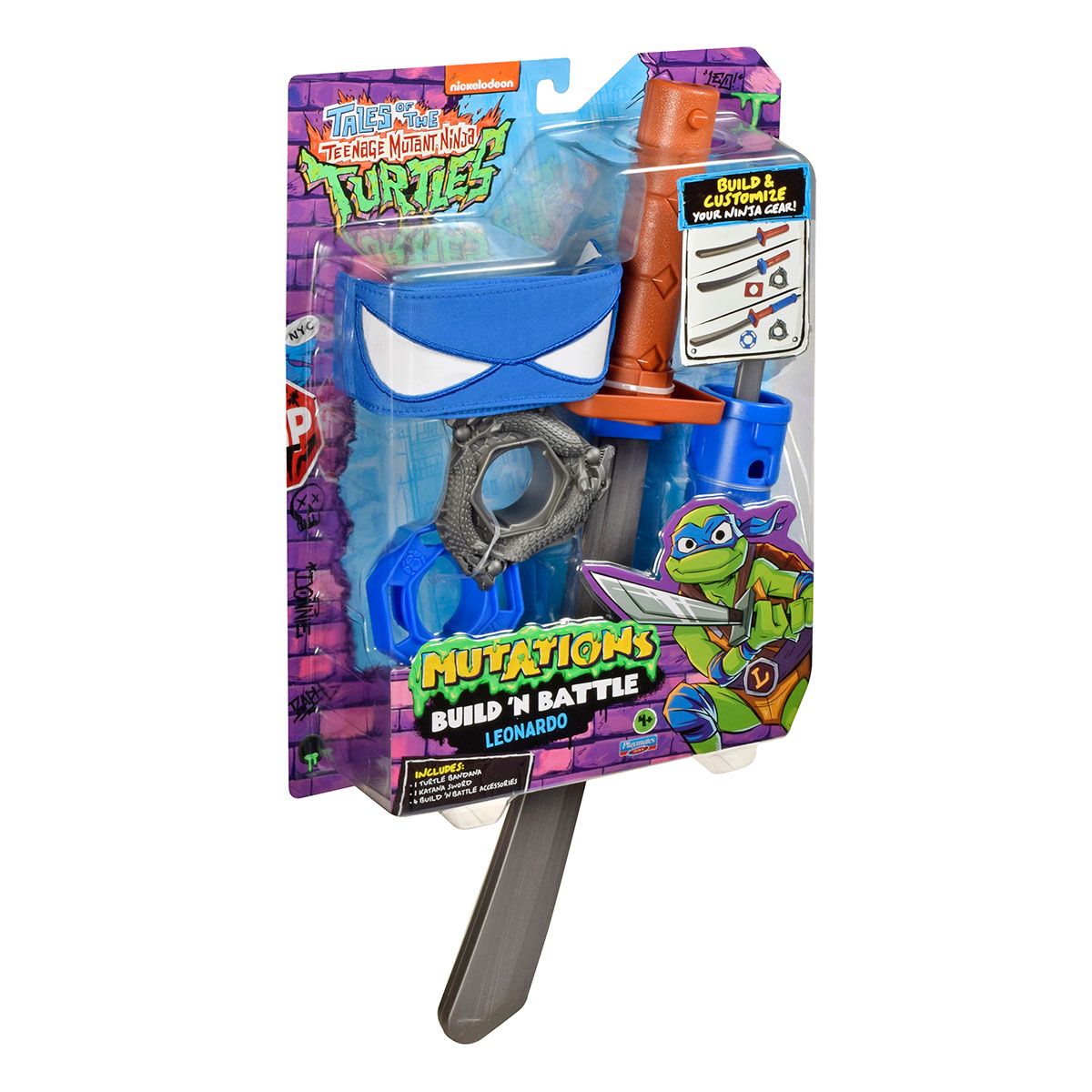 Набір іграшк.  зброї Мovie III W2 – Меч-катана Лео  фото 5