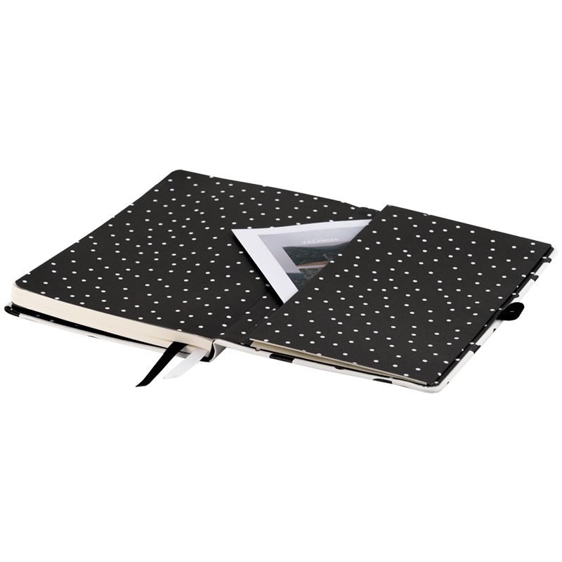 Книга записна Partner,  125*195,  96арк,  кл,  Black&White  фото 5