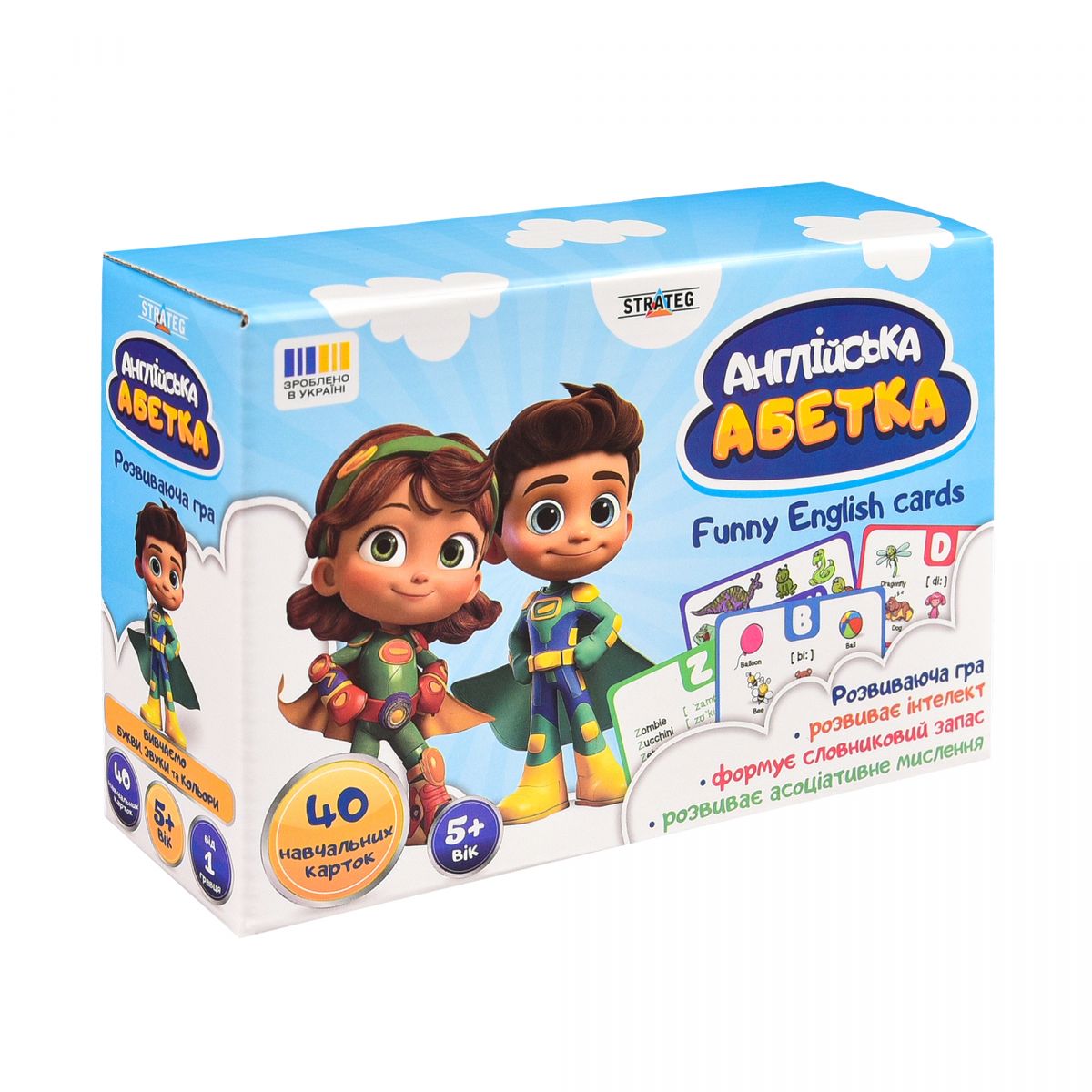 Настільна гра "Англійська абетка" (укр)  фото 5
