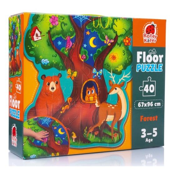 Пазл напольный "Лесные зверьки"  фото 5