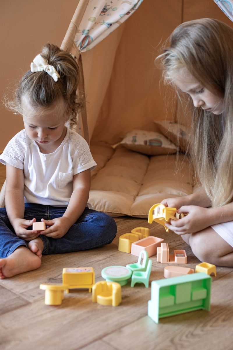 Набір меблів для ляльок (спальня) 7 елементів  фото 5