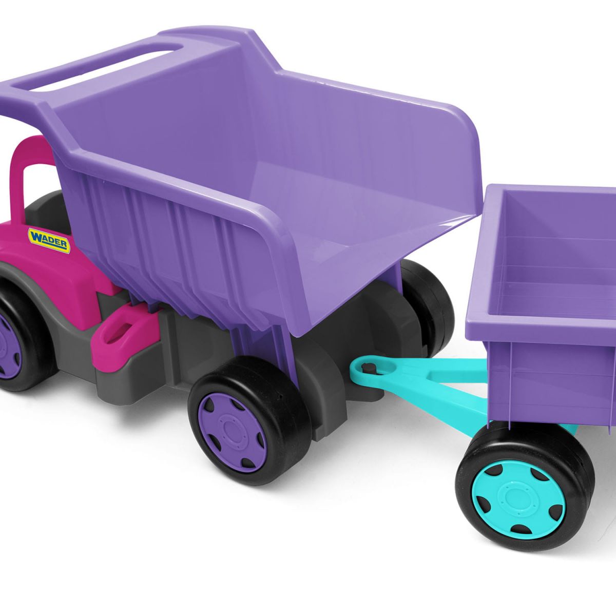 Вантажівка Гігант, (фіолетово-рожева), 55 см  фото 5