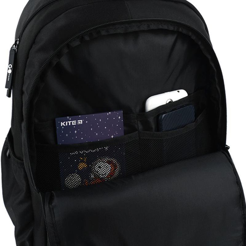 Рюкзак GoPack Education Teens 184 чорний  фото 5