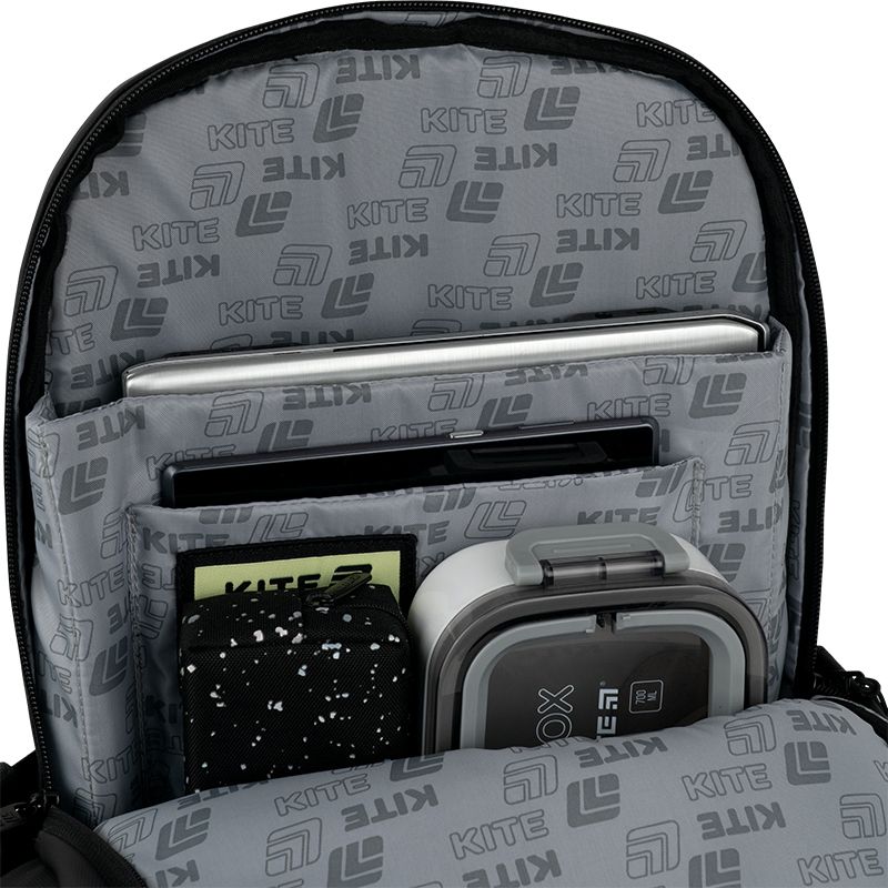 Рюкзак Kite Education teens 2721L Black  фото 5