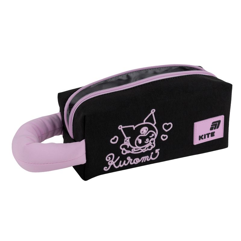 Пенал Kite 2703 HK-2 чорно-рожевий  фото 5
