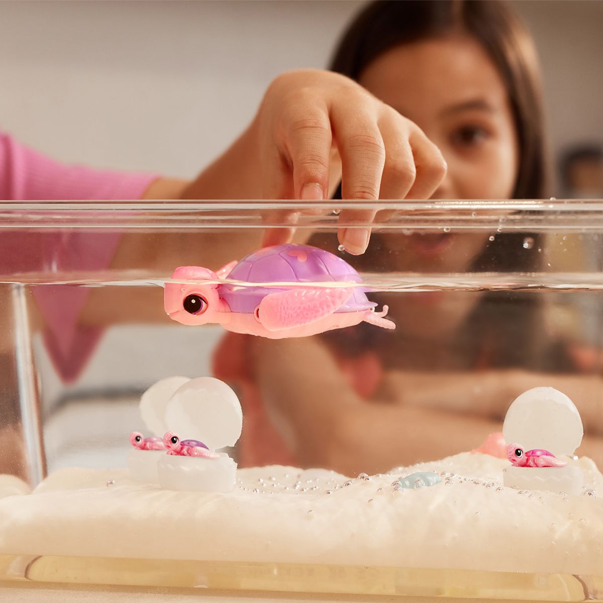 Интерактивный игровой набор Pets Alive – Мама черепаха с сюрпризом  фото 5