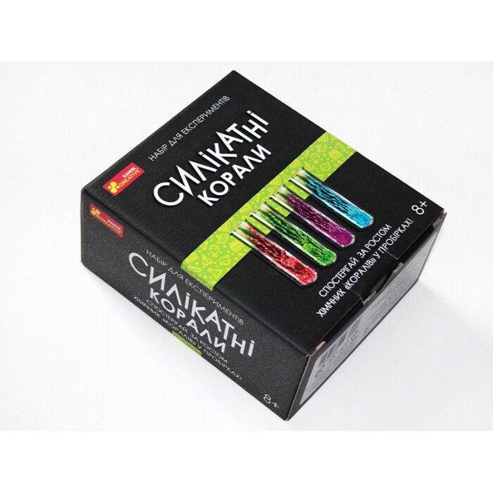 Набір для експериментів.  Силікатні корали  фото 5