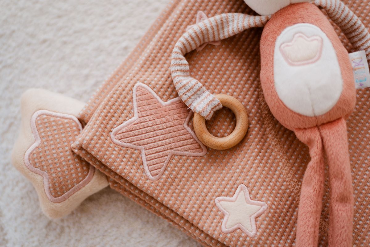 Подарунковий набір плед 85*100 з іграшкою  фото 5