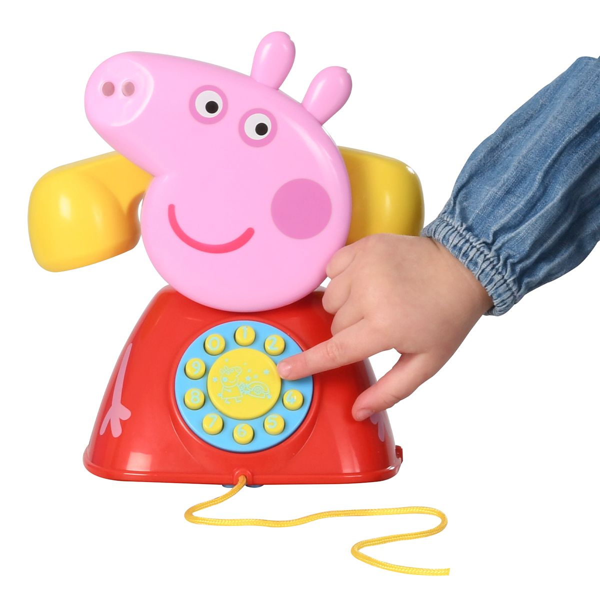 Игрушка-каталка на веревочке Peppa - Телефон Пеппы  фото 5