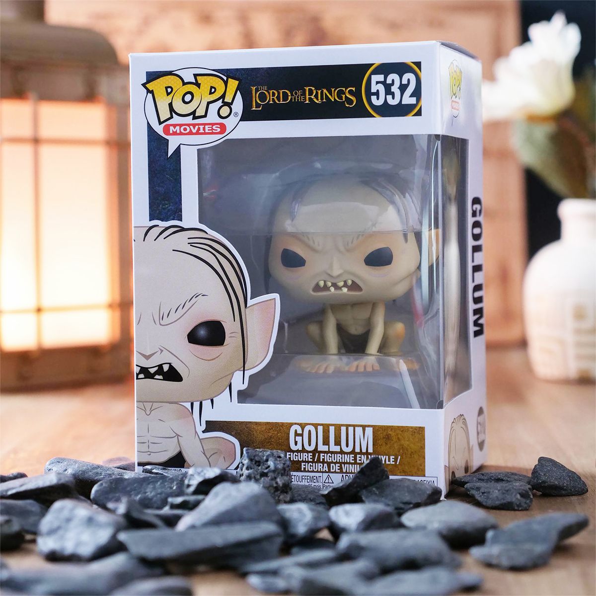 Ігрова фігурка Funko POP! cерії Lord of the Rings/Hobbit S3 – Gollum (w/CH)  фото 5