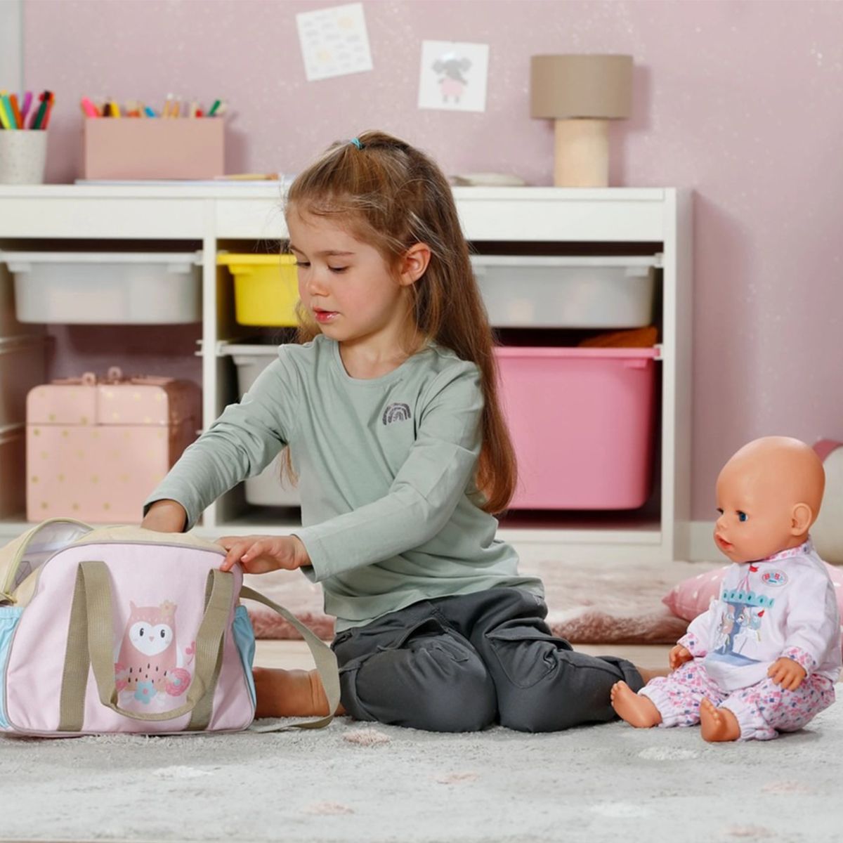 Сумка для ляльки Baby Born – Квітковий настрій  фото 5