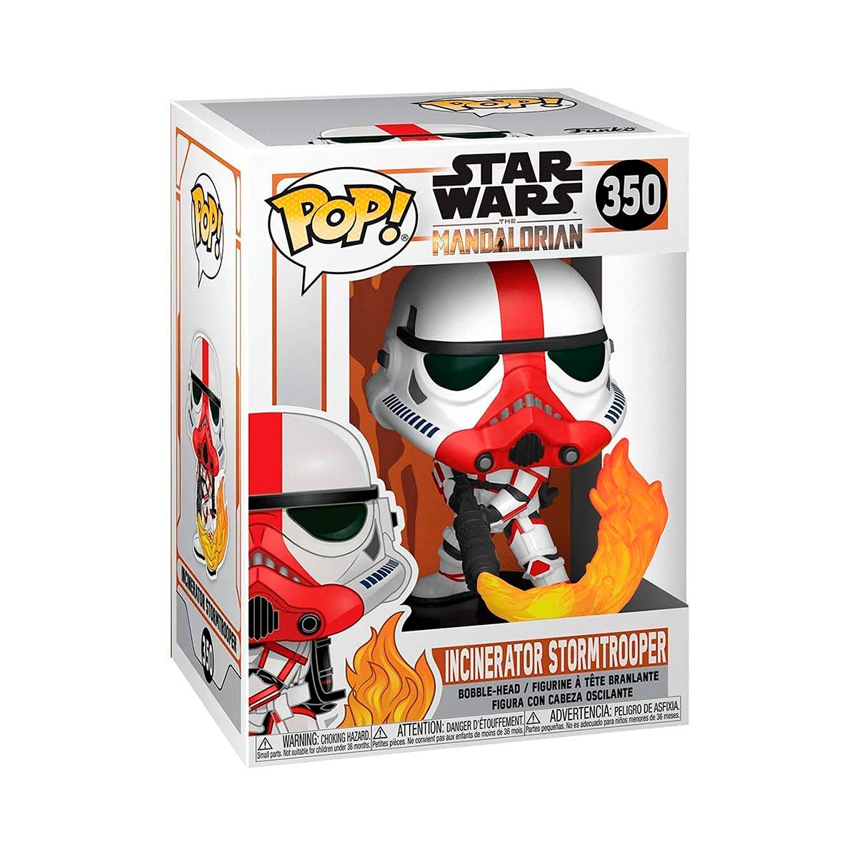 Игровая фигурка Funko POP! cерии Мандалорец – Штурмовик с огнеметом  фото 5
