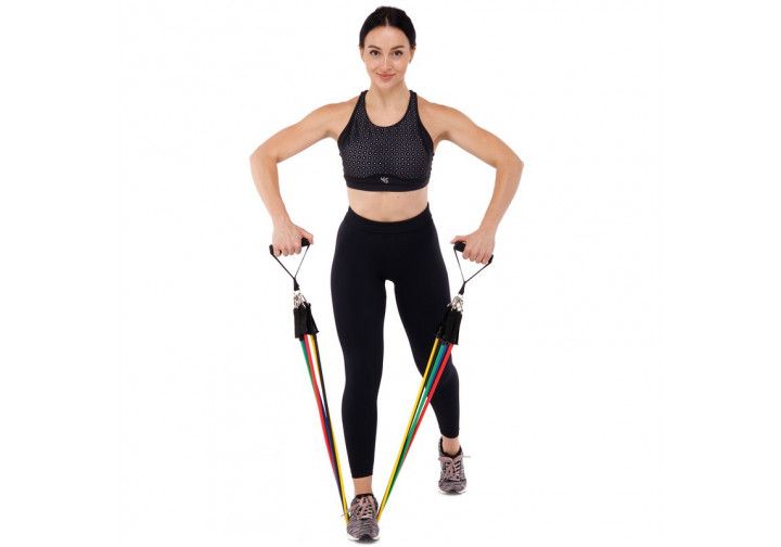 Набір еспандерів Бубновського EasyFit з 5 шт EasyFit  фото 5