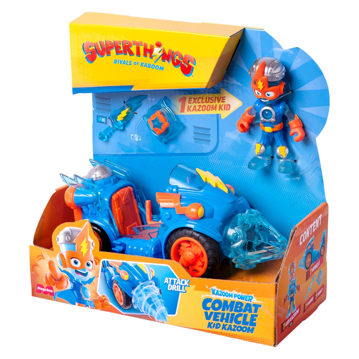 Игровой набор SuperThings серии Combat Vehicles - Кид Казум  фото 5