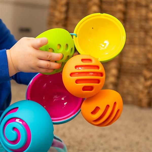 Іграшка-сортер сенсорна Омбі Fat Brain Toys Oombee Ball Сфери  фото 5