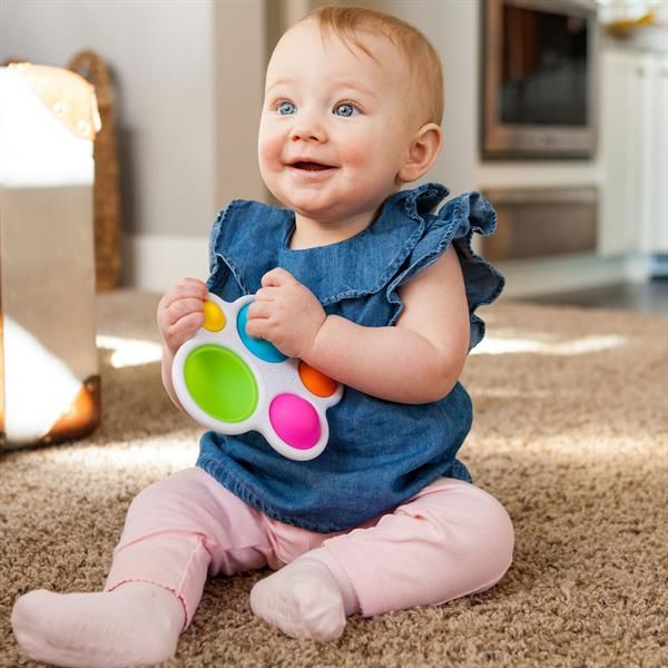 Іграшка-антистрес Fat Brain Toys dimpl Натисніть на кулю, SIMPLE DIMPLE  фото 5