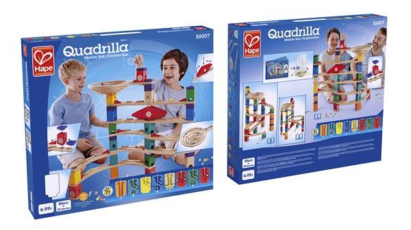 Конструктор-лабіринт Hape Quadrilla Прискорення 136 ел.  фото 5
