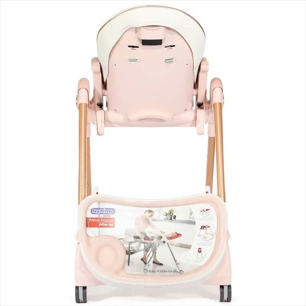 Стульчик для кормления Peg-Perego Prima Pappa Follow Me розовое золото  фото 5