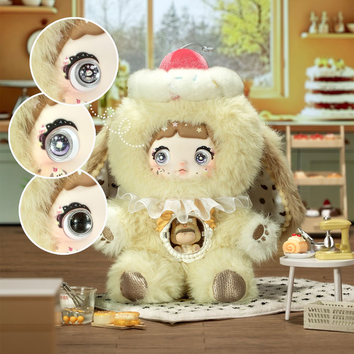 Коллекционная мягкая игрушка с кольцом POP TOP Hi TOY серии Nommi - Сладусики  фото 5