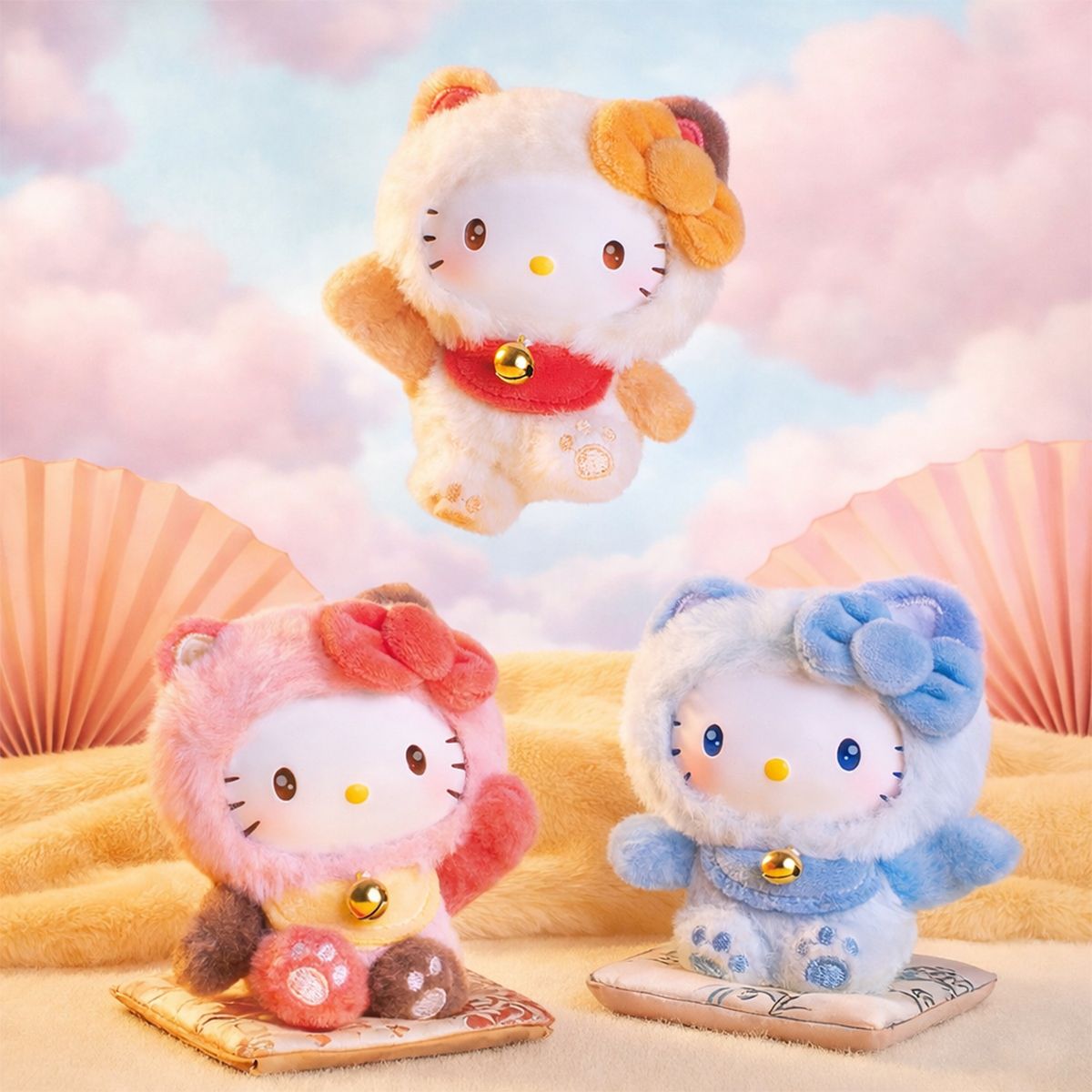 Мягкая игрушка-сюрприз на клипсе Pop Top Hello Kitty – Сказочные желания  фото 5