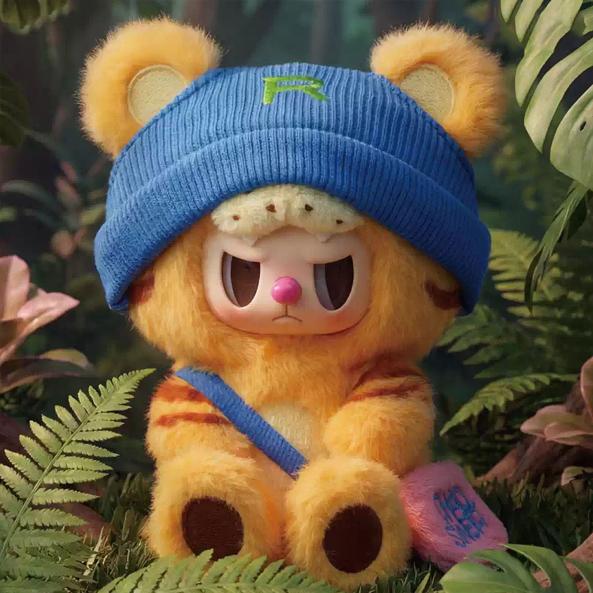 Колекційна м'яка іграшка з кільцем POP TOP Rebel Bear серії Sweet Zoo - Зоомалюки  фото 5