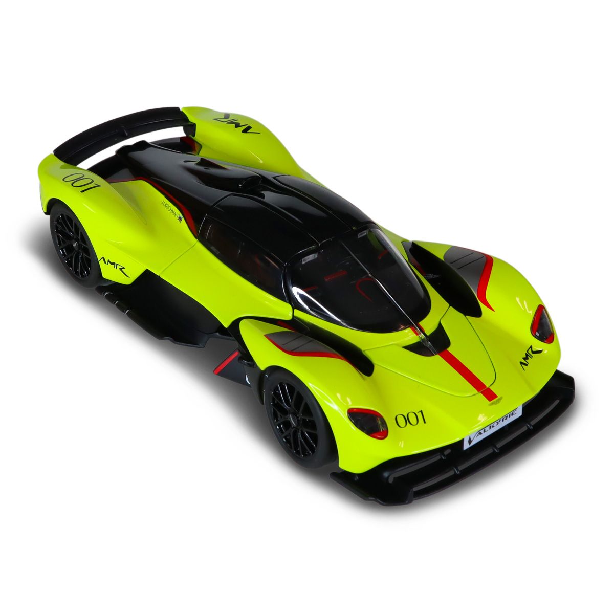 Автомодель - Aston Martin Valkyrie (жёлтый, 1:18)  фото 5
