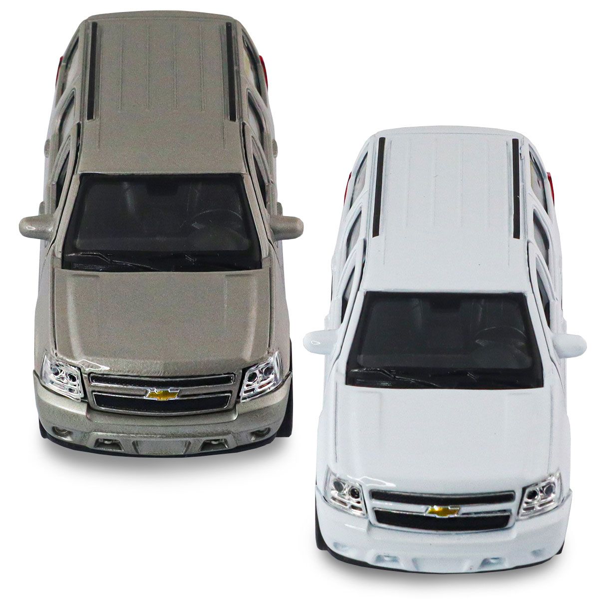 Автомодель - Chevrolet Tahoe 2008 (білий, сірий)  фото 5