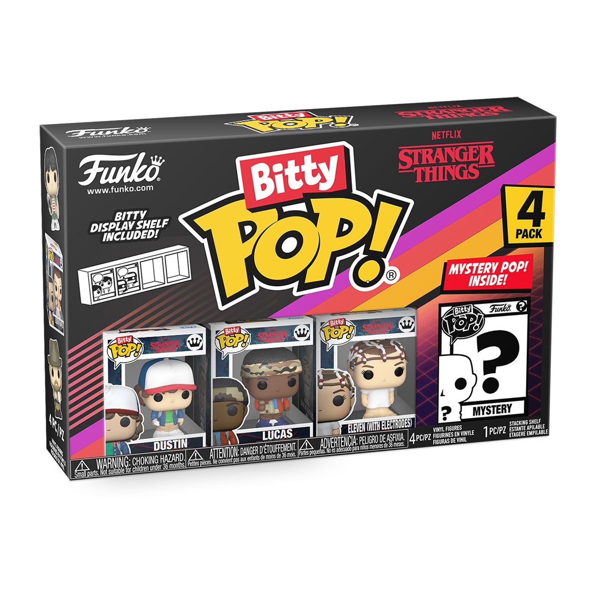 Набор игровых фигурок Bitty POP! - Дастин (4 фигурки в асс. )  фото 5