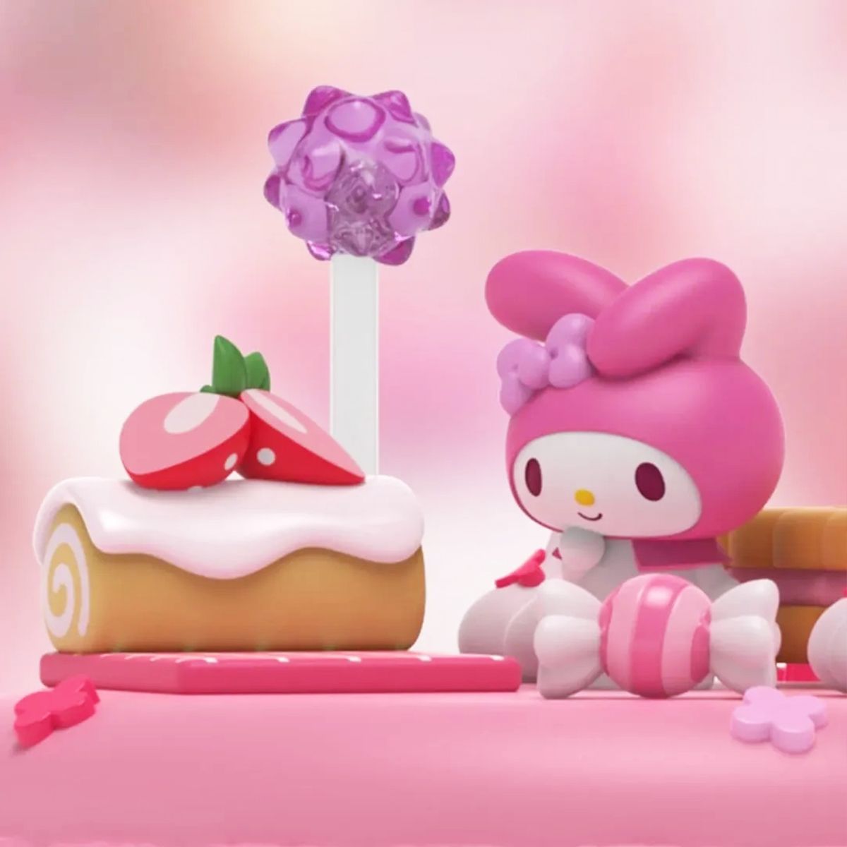 Игровой набор Mighty Jaxx серии Kandyland: Sanrio - Май Мелоди  фото 5