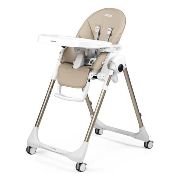 Стільчик для годування Peg-Perego Prima Pappa Follow Me, бежевий  фото 5