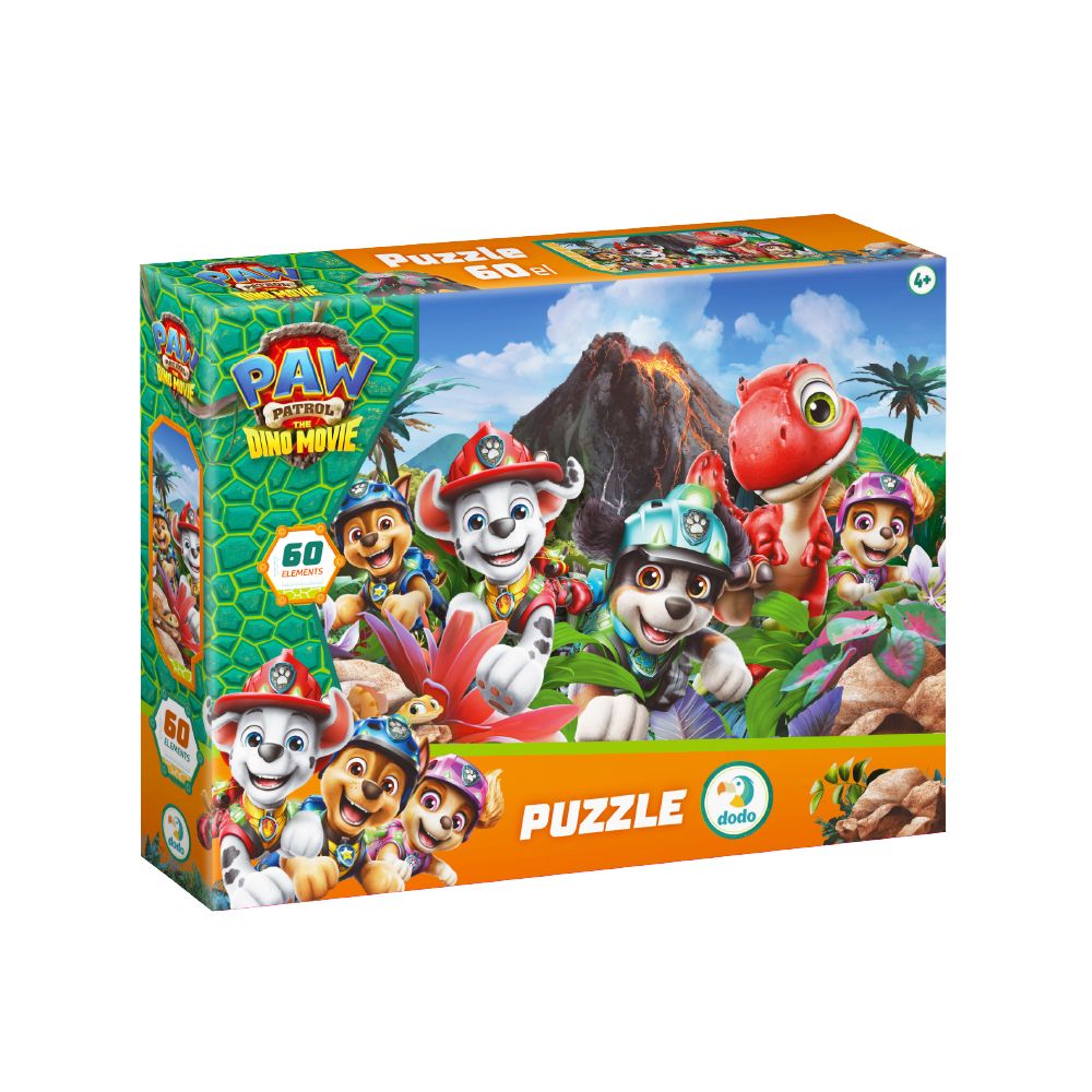 Пазл на 60 елементів «Реви, як динозавр!», Щенячий патруль / Paw Patrol  фото 5