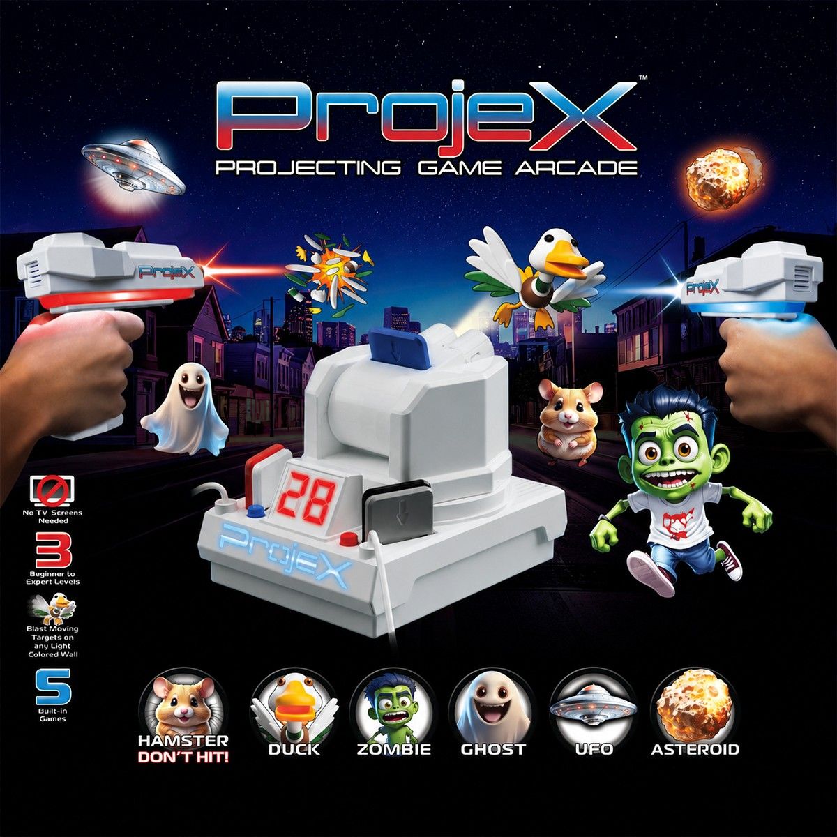 Игровой набор для лазерных боев – Проектор ProjeX Animated  фото 5