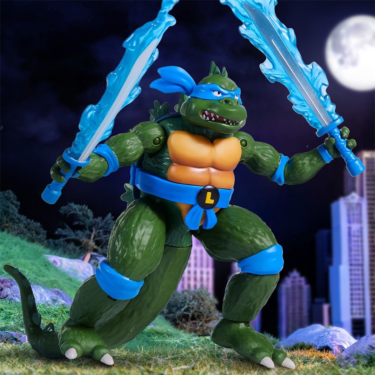 Фигурка TMNT x Godzilla – Лео в образе Годзиллы  фото 5